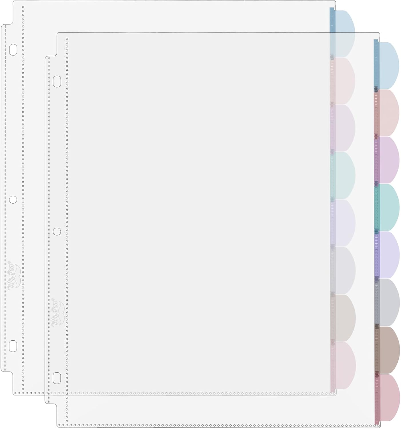 Protège-feuilles transparents  - Index Tab Divider avis et prix
